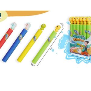 מארז 24 יח', מזרק מים עם ידית בצורות 4*40 ס"מ