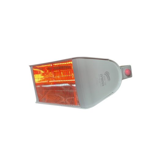 תנור אינפרא אדום + שלט | דגם BOSTON premium 2500W | לבן / שחור