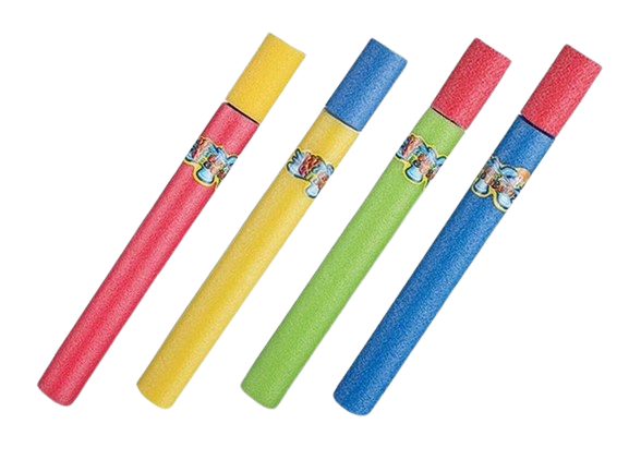 שפריצר מזרק מים צבעוני עם ידית 30 ס"מ