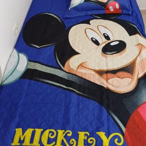 סט מצעים מיקי מאוס למיטת יחיד לילדים