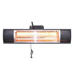 תנור אינפרא אדום | דגם GOLD 1500W | שחור מט