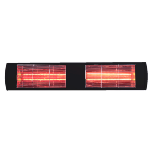 תנור חימום אינפרא TITAN 3000W – מוגן מים צבע שחור