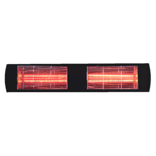 תנור חימום אינפרא TITAN 3000W – מוגן מים צבע שחור