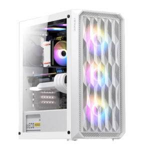 מארז Antec NX292 Mid Tower up to E-ATX MB 3X120MM RGB White