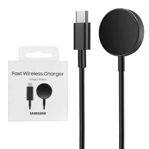מטען לשעון סמסמונג Samsung Inductive wireless charger TYPE-C 1.5m Black EP-OR900BBEGKR