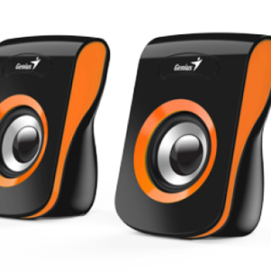 רמקולים למחשב USB גיניוס SP-Q180 P בצבע כתום