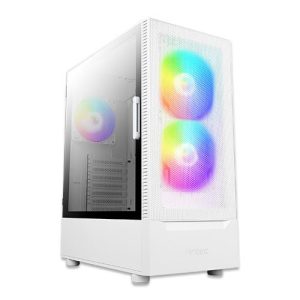 מארז גיימינג Antec NX410 V2 RGB ATX MID Tower Glass Side panel White