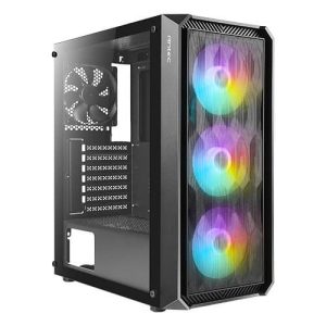 מארז גיימינג Antec NX292 Mid Tower up to E-ATX MB 3X120MM RGB SIDE GLASS
