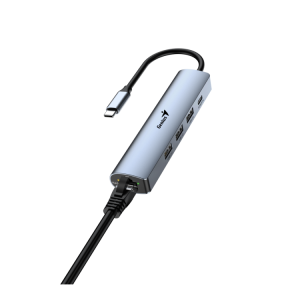 UH-545 5-IN-1 USB 3.0 HUB WITH GIGABIT ETHERNET